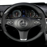 COUVRE VOLANT EN ALCANTARA OU CUIR POUR MERCEDES CLC/BENZ