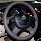 COUVRE VOLANT À COUDRE POUR VOTRE SKODA YÉTI