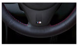 COUVRE VOLANT CUIR VÉRITABLE POUR BMW SÉRIE 3 PACK M