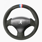 COUVRE VOLANT ALCANTARA PEUGEOT 206