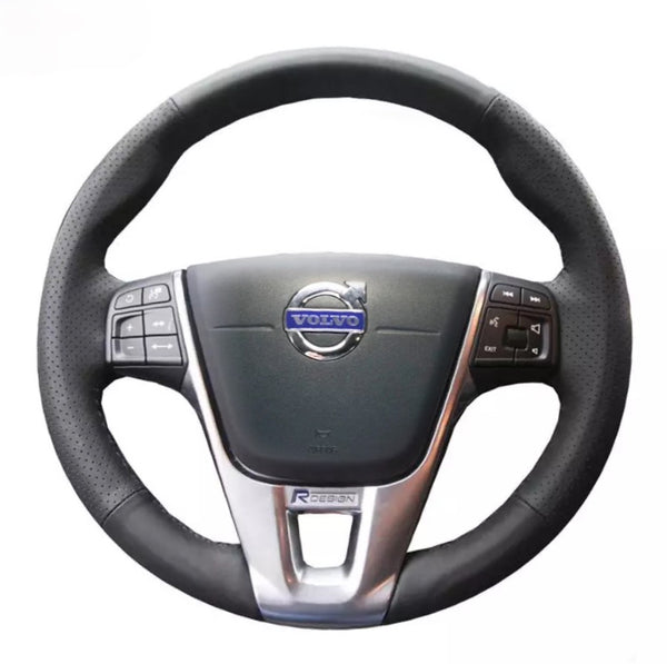 Volant Cuir Volvo S80 / V70 II Gris Beige Remis à Neuf - Pièce D'origine, Livraison Sous 5 Jours