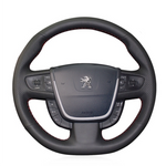 COUVRE VOLANT CUIR VÉRITABLE POUR PEUGEOT 508