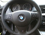 COUVRE VOLANT CUIR VÉRITABLE POUR BMW SÉRIE 3 PACK M