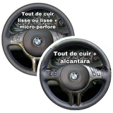 REVÊTEMENT CUIR VÉRITABLE POUR VOLANT BMW 3 Series E46