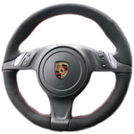 COUVRE VOLANT ALCANTARA PORSCHE CAYENNE/PANAMERA/CAYMAN/BOXTER