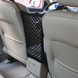 Sac Filets élastique de rangement et barrière pour l’espace entre siège auto