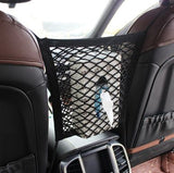 Sac Filets élastique de rangement et barrière pour l’espace entre siège auto