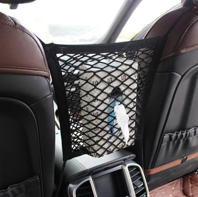 Filet de voiture Poche Support De Sac À Main de Stockage De Siège De Voiture  Entre Siège D'animal Familier de Stockage Net Barriere Chien Filet Barrière  Auto Accessoires Intérieurs - 21CC0802A00628