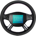 COUVRE VOLANT GRIS CLAIR POUR MERCEDES CLASS M