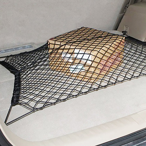 Filet à bagages de voiture, filet de coffre en nylon élastique 115x60cm  filet de protection filet