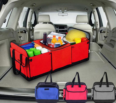 RANGER TOUT DANS VOTRE COFFRE GRACE CE RANGEMENT DE BANQUETTE DE VOITURE –  Rangetou